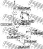 FEBEST CHAB-006Z Bush, control arm mounting